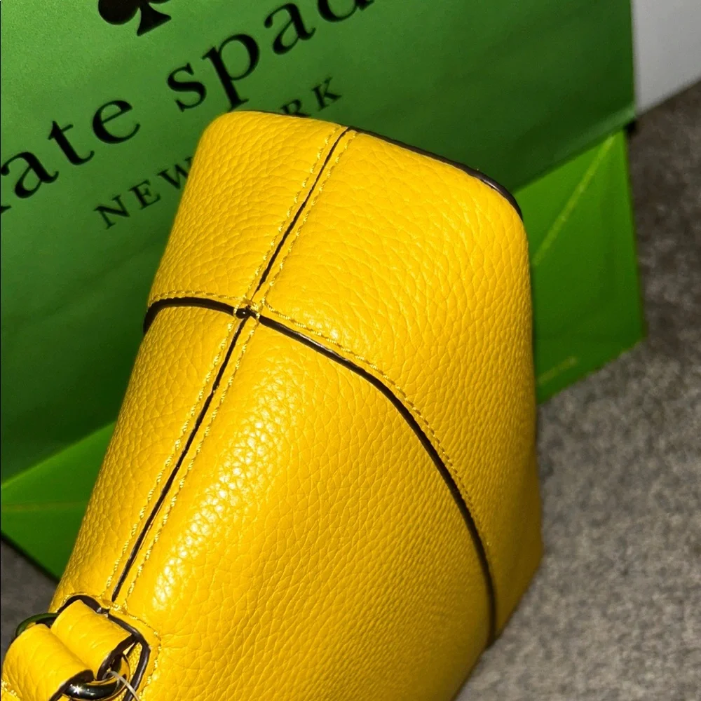 Kate Spade Vibrant Yellow Crossbody Bag - Picture 10 of 17